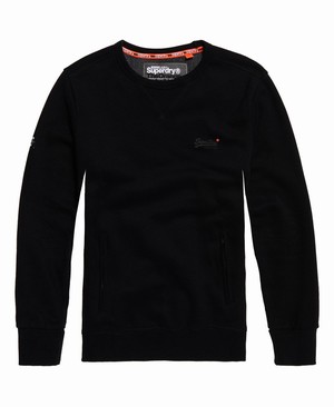 Superdry Orange Label Urban Férfi Pulóver Fekete | GTVMZ8450